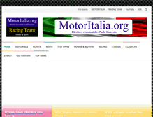 Tablet Screenshot of motoritalia.org